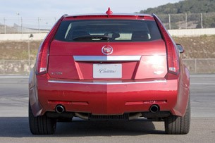 2011 Cadillac CTS-V Wagon rear view