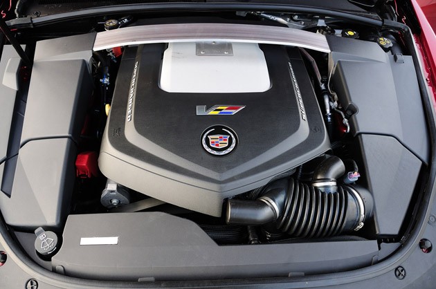 2011 Cadillac CTS-V Wagon engine