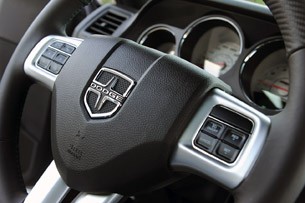 2011 Dodge Challenger SRT8 392 steering wheel