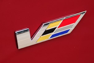 2011 Cadillac CTS-V Wagon badge