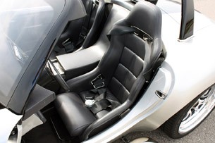 2012 Iconic AC Roadster seats