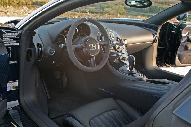 2011 Bugatti Veyron Super Sport interior