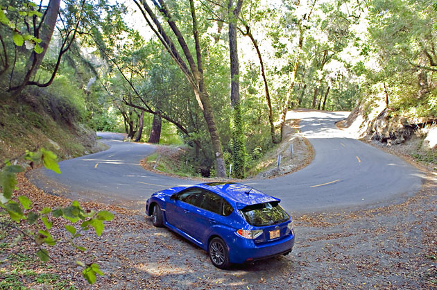 2011 Subaru Impreza WRX road