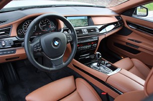 2010 BMW 760Li interior