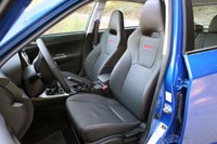 2011 Subaru Impreza WRX front seats