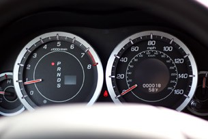 2011 Acura TSX Sport Wagon gauges