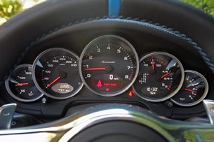 2011 Porsche 911 Speedster gauges