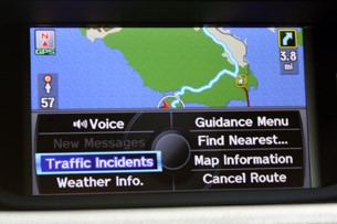 2011 Acura TSX Sport Wagon navigation system