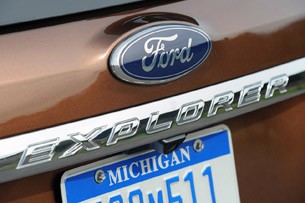 2011 Ford Explorer rear badge