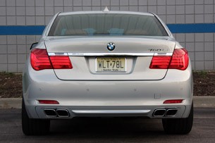 2010 BMW 760Li rear view