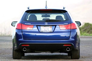 2011 Acura TSX Sport Wagon rear view