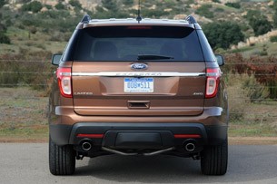 2011 Ford Explorer rear view