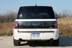 2011 Ford Flex Titanium rear view