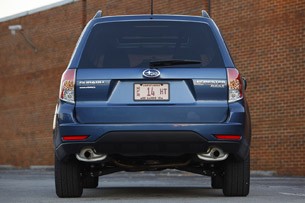 2011 Subaru Forester rear view