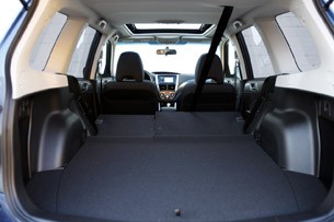 2011 Subaru Forester rear cargo area