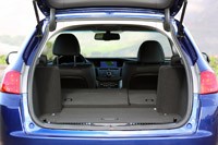 2011 Acura TSX Sport Wagon rear cargo area