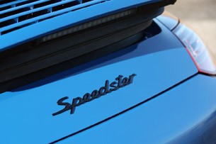 2011 Porsche 911 Speedster rear detail