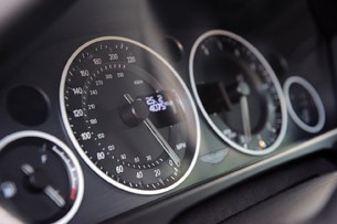 2011 Aston Martin V12 Vantage gauges