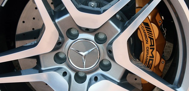 2012 Mercedes-Benz CLS63 AMG wheel detail