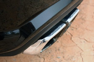 2012 Mercedes-Benz CLS63 AMG exhaust system