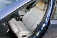 2011 BMW Alpina B7 front seats