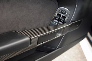2011 Aston Martin V12 Vantage carbon fiber door trim