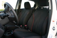 2011 Mazda2 front seats