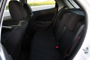 2011 Mazda2 rear seats