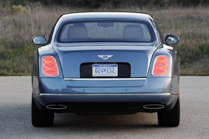 2011 Bentley Mulsanne rear view