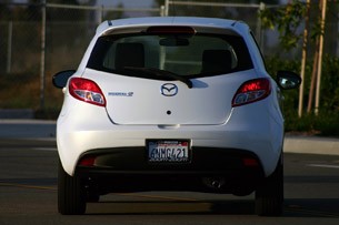 2011 Mazda2 rear view