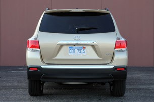 2011 Toyota Highlander rear view