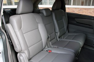 2011 Honda Odyssey rear seats