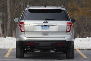 2011 Ford Explorer Limited rear view