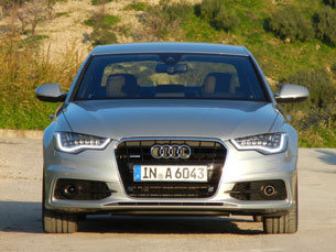 2012 Audi A6 front view