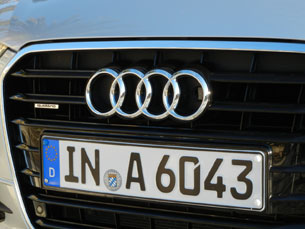 2012 Audi A6 grille