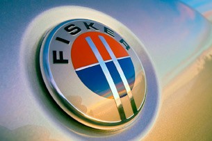 2012 Fisker Karma emblem badge