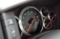 2012 Nissan GT-R gauges