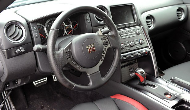 2012 Nissan GT-R interior