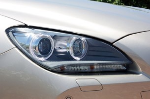 2012 BMW 6-Series Convertible headlight