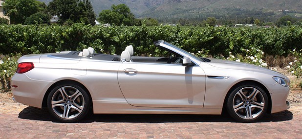 2012 BMW 6-Series Convertible side view