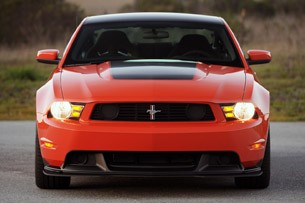 2012 Ford Mustang Boss 302 front view