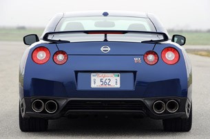 2012 Nissan GT-R rear view