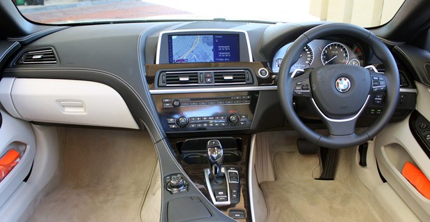 2012 BMW 6-Series Convertible interior