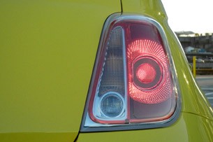 2012 Fiat 500 taillight