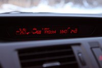 2012 Mazda5 digital readout