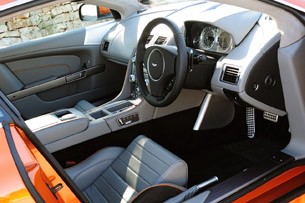 2012 Aston Martin Virage interior