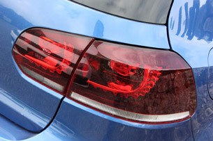 2012 Volkswagen Golf R taillight