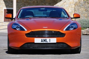 2012 Aston Martin Virage front view