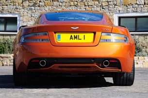 2012 Aston Martin Virage rear view