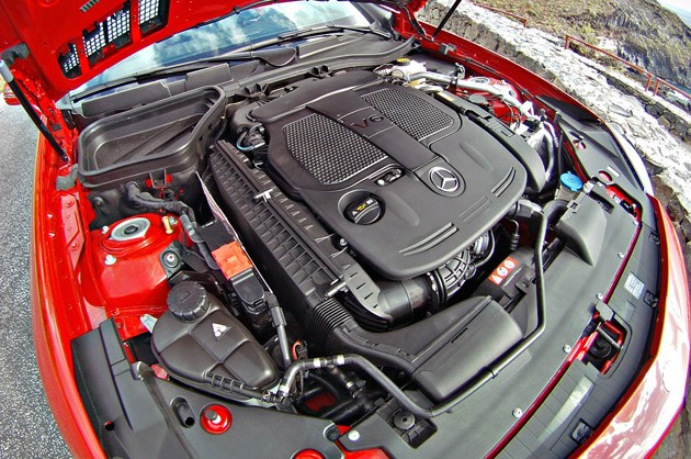 2012 Mercedes-Benz SLK engine